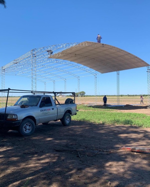 Construcción De Tinglados Techos Chapa Estructuras