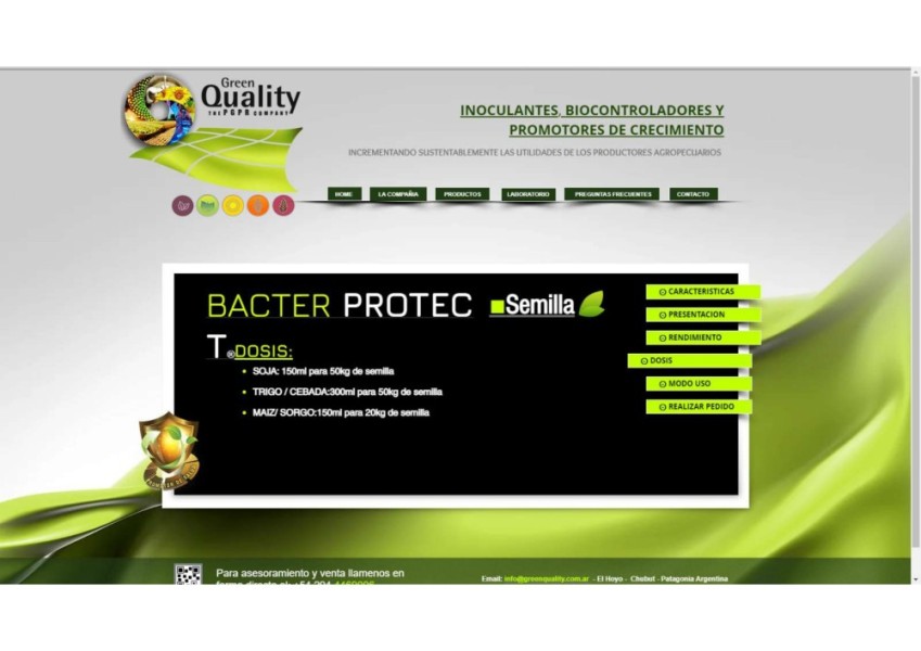BACTER PROTEC - Green Quality