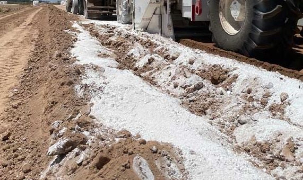 Cal Vial en provincia Chaco