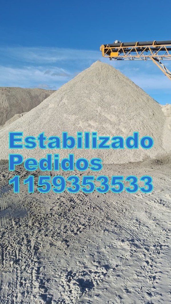 Piedra partida y estabilizado granular
