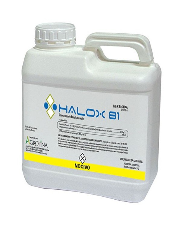 HALOXIFOP 81% HALOX x 5 LTS.
